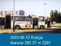 2003-06-12 Kolizja Ikarusa 280.37 nr 2291