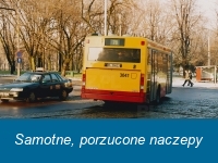 Samotne, porzucone naczepy