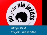 Akcja MPK - Po jeżu nie jeżdżę