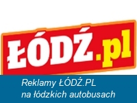 Reklamy ŁÓDŹ.PL na łódzkich autobusach