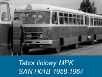 Tabor liniowy MPK: SAN H01B 1958-1967