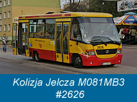 2011-10-04 Kolizja Jelcza M081MB3 #2626