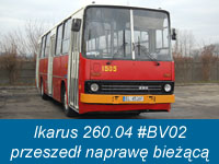 Ikarus 260.04 #BV02 przeszedł naprawę bieżącą