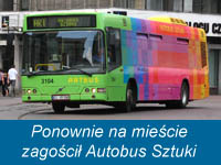 Ponownie na mieście zagościł Autobus Sztuki