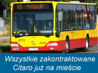 Wszystkie zakontraktowane Citaro już na mieście