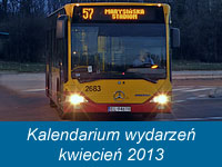 2013-04 Kalendarium wydarzeń - kwiecień
