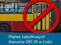 Klątwa historycznych - zabytkowych Ikarusów 280 w Łodzi
