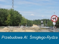 Przebudowa Al. Śmigłego-Rydza 2018-2019